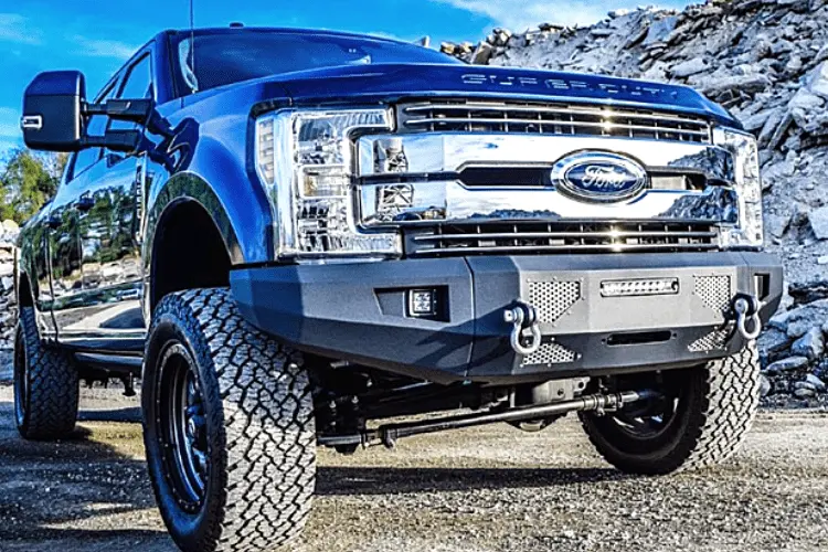 Dv8 Offroad Ford F450/F550 Superduty 2017-2021 Front Bumper Winch Ready Fbff2-03 1