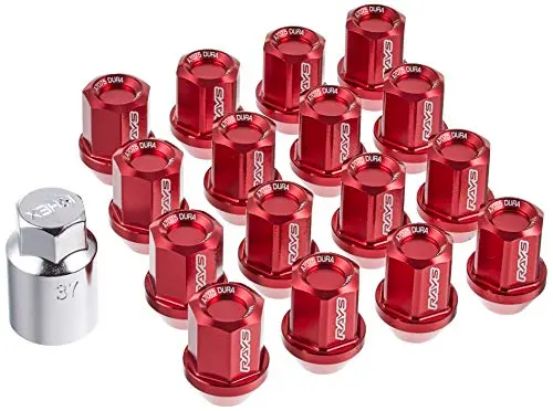 Rays L32 Dura-Nuts Straight Type Lug And Wheel Lock Set 2