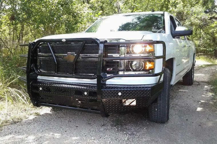 Frontier 300-21-4009 Chevy Silverado 1500 2014-2015 Original Front Bumper 2