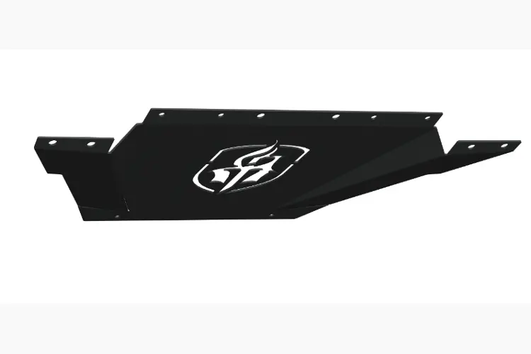 Road Armor Spartan 3141Xfspb Chevy Silverado 1500 2014-2015 Front Bumper Bolt-On Accessory Skid Plate Guard Texture Satin Black 1