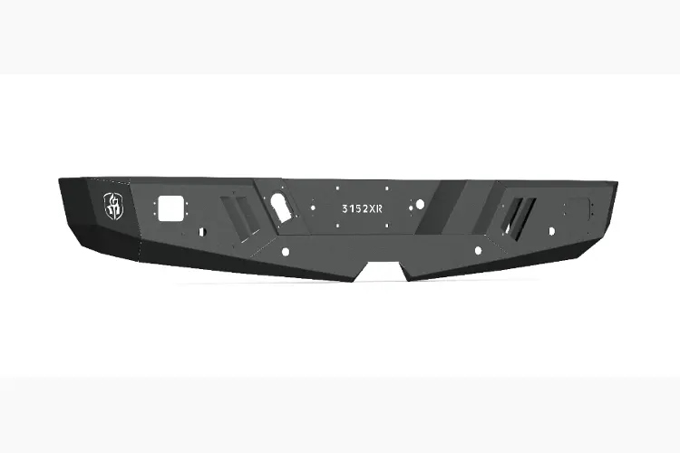 Road Armor Spartan 3152Xr0b Chevy Silverado 1500 2015-2019 Rear Bumper Satin Black 1