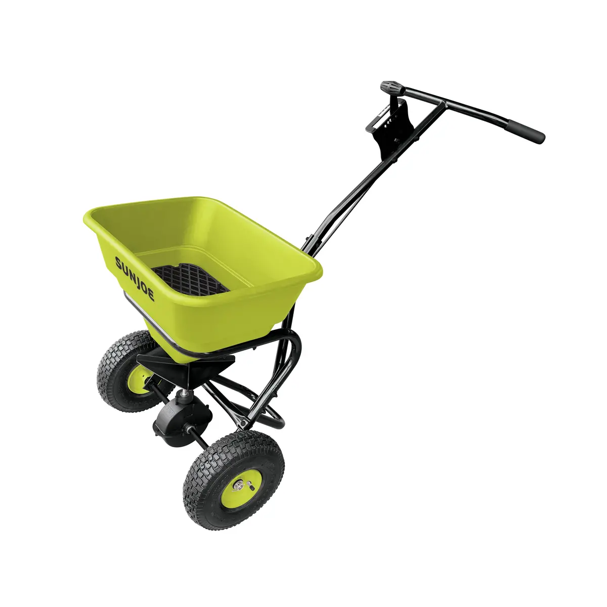 Sun Joe Sj-Wbs70 Multi-Purpose Walk-Behind Spreader | 70 Lb. Capacity | Spreads Ice Melt, Grass Seed, Weed Killer, And More 1