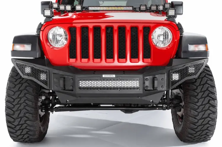 Go Rhino 331200T Jeep Gladiator 2020-2025 Rockline Front Bumper 1