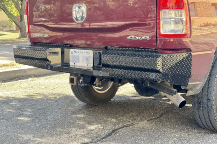 Thunder Struck Smooth Premium Dodge Ram 4500/5500 2019-2023 Rear Bumper Dhd19-300Sm 1