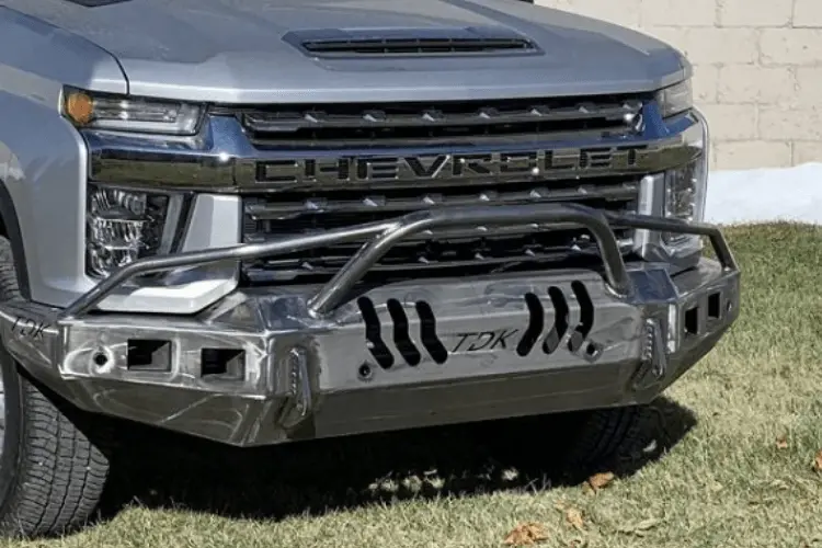 Throttle Down Kustoms Bpre20ch Chevy Silverado 2500Hd/3500 2020-2023 Front Bumper Pre-Runner Bar 1