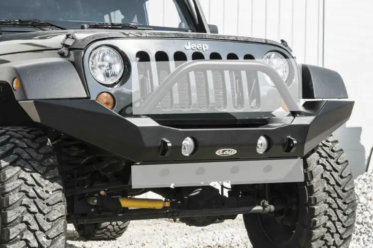Lod Offroad Destroyer Front Bumper Jeep Wrangler Jk 2007-2017 Full-Width Without Bull Bar Guard Jfb0721 1