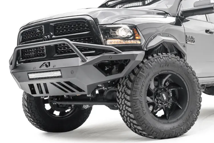 Fab Fours Open Fender Vengeance Pre-Runner Guard Truck Front Bumper 2016-2018 Dodge Ram 4500/5500 Dr16-V4062-1 1