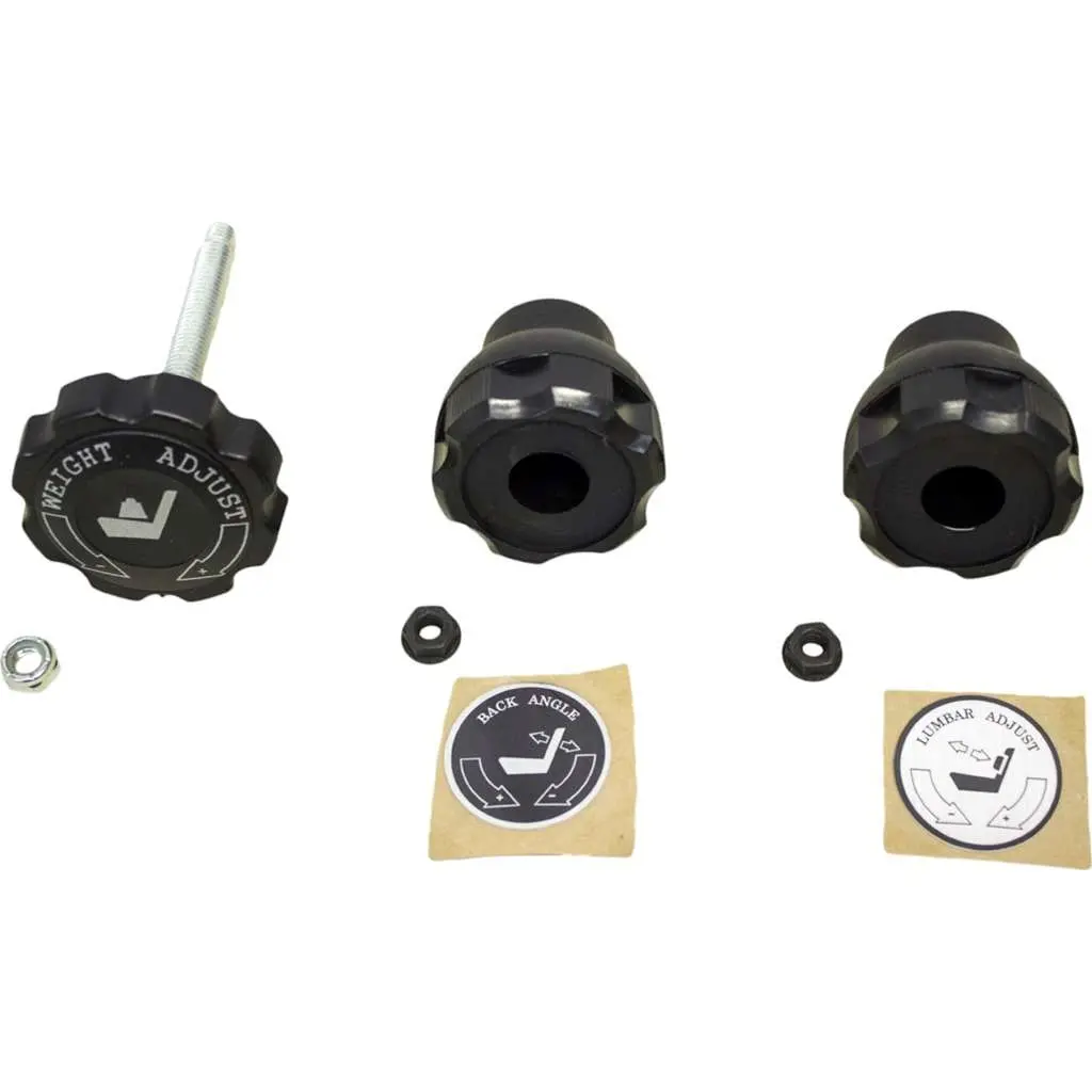 3 Pc Knob Kit For Milsco Seats 1