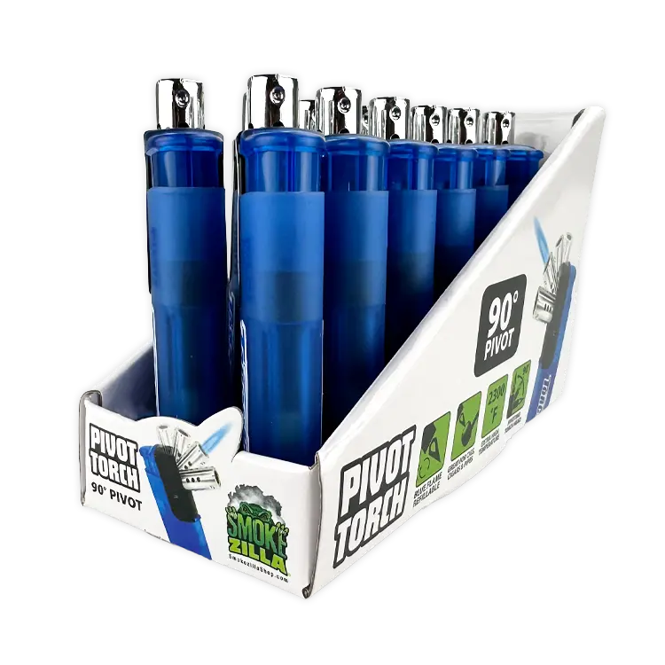 Pivot Head Torch Lighter - 12 Pieces Per Retail Ready Display 40364 1