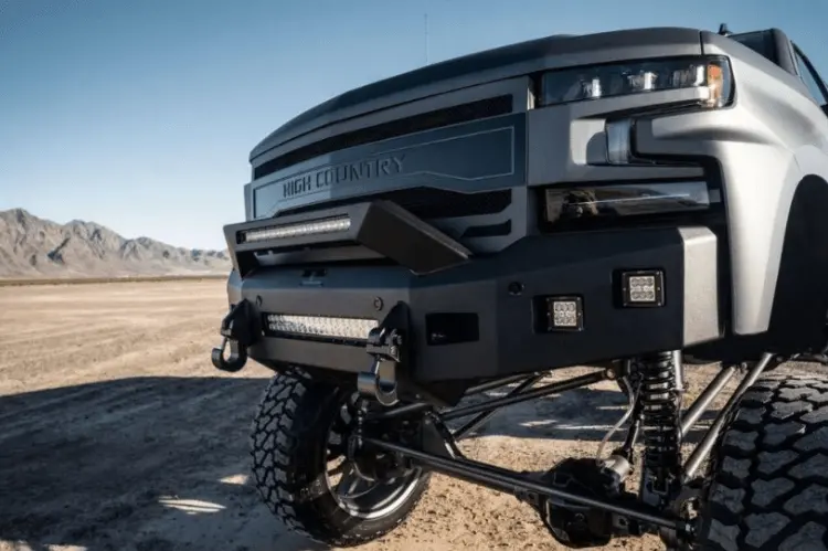 Hammerhead 600-56-0841 Chevy Silverado 1500 2019-2021 Front Bumper Low Profile Formed Guard Non-Winch 1