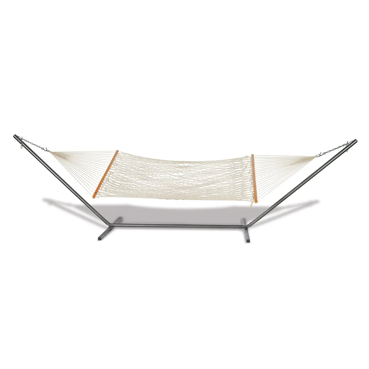Bliss Hammocks 2-Person Rope Hammock + Stand Bundle | 60-Inch Wide 1