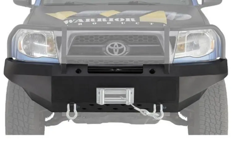 Warrior 4525 Toyota Tacoma 2012-2015 Front Bumper Winch Ready With D-Rings Mounts 1