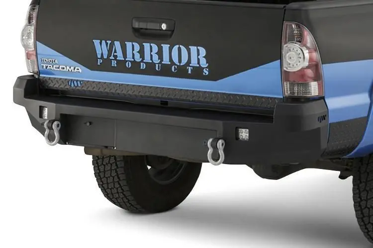 Warrior 4550 Toyota Tacoma 2005-2015 Rear Bumper With D-Rings Mounts 1