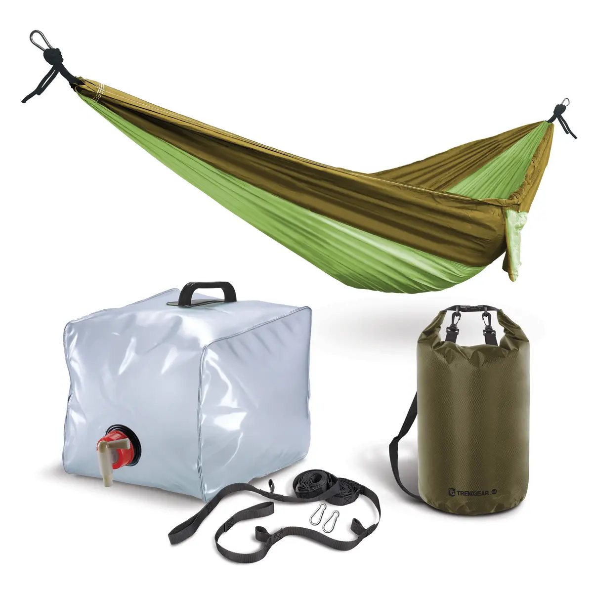 Bliss Hammocks Ultimate Camping Bundle | Camping Hammock In A Bag + Dry Bag + Collapsible Water Container 1
