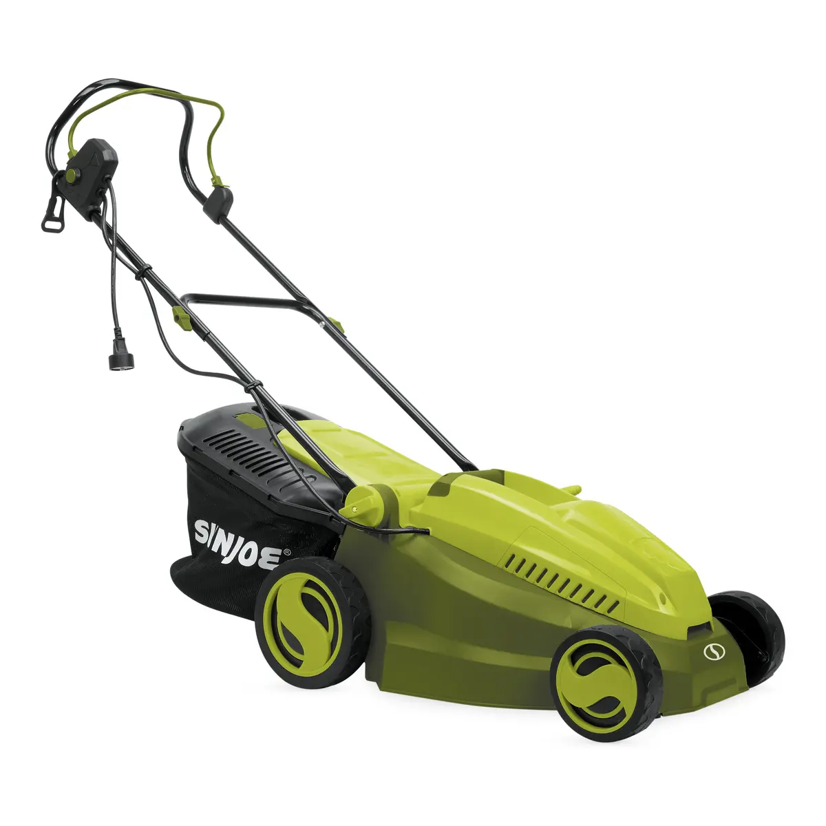 Sun Joe Mj402e Electric Lawn Mower | 16-Inch Deck | 12-Amp | 6-Position | 9.3-Gal Collection Bag 2