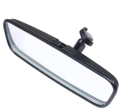 477 857 511 00 01C - Rear View Mirror - Satin Black - 78 To 95 Porsche 1