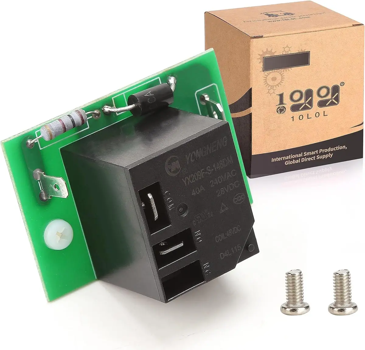 48 Volt Pd3 Golf Cart Charger Relay Board Assembly For Club Car 2004+ - 10L0l 1