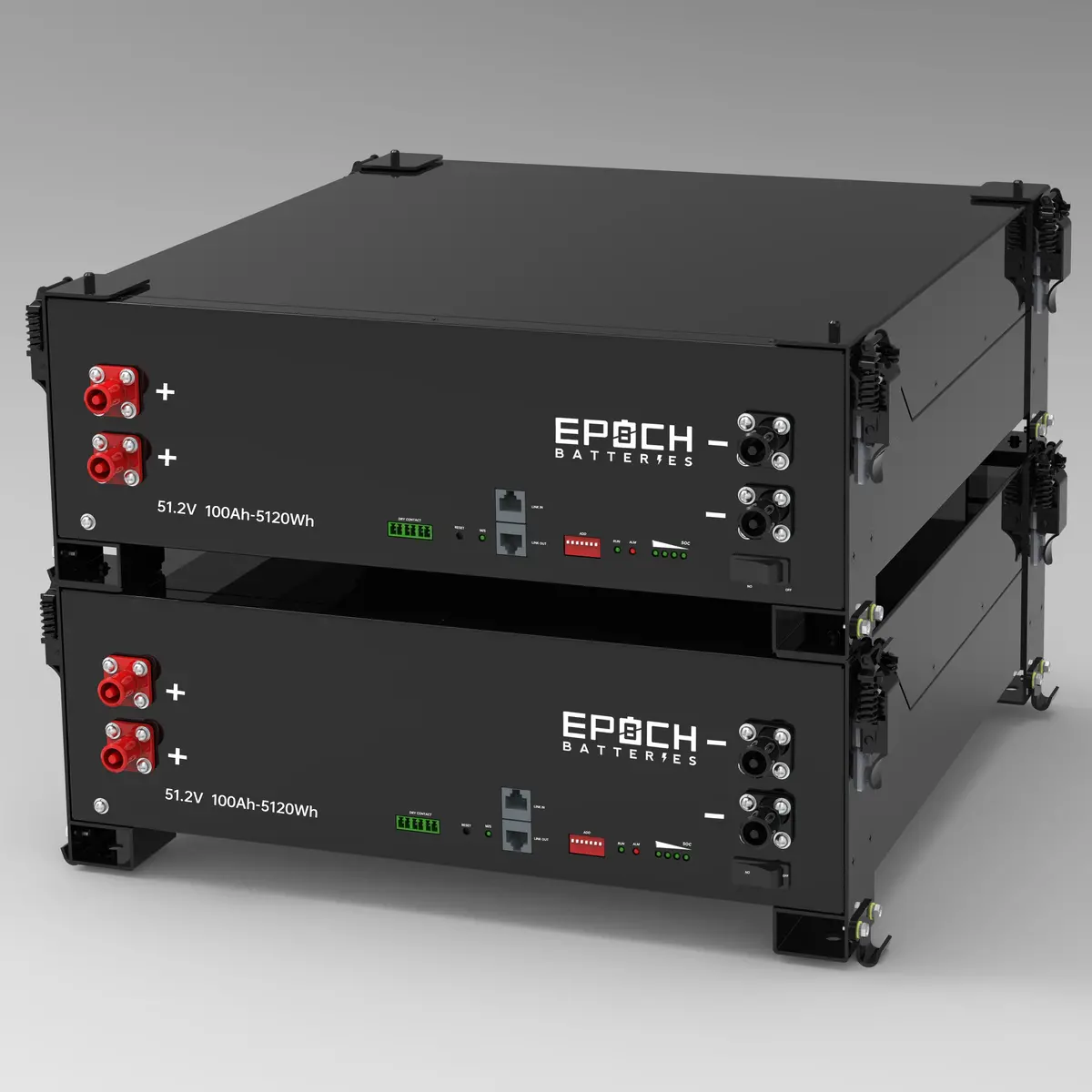 48V 100Ah (5.12Kwh) - Self-Heating Server Rack Lithium Battery 2