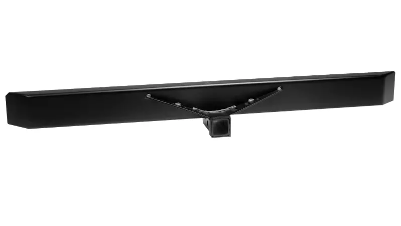 Warrior 495 Jeep Wrangler Tj 1997-2006 Standard Rear Bumper With Receiver 1