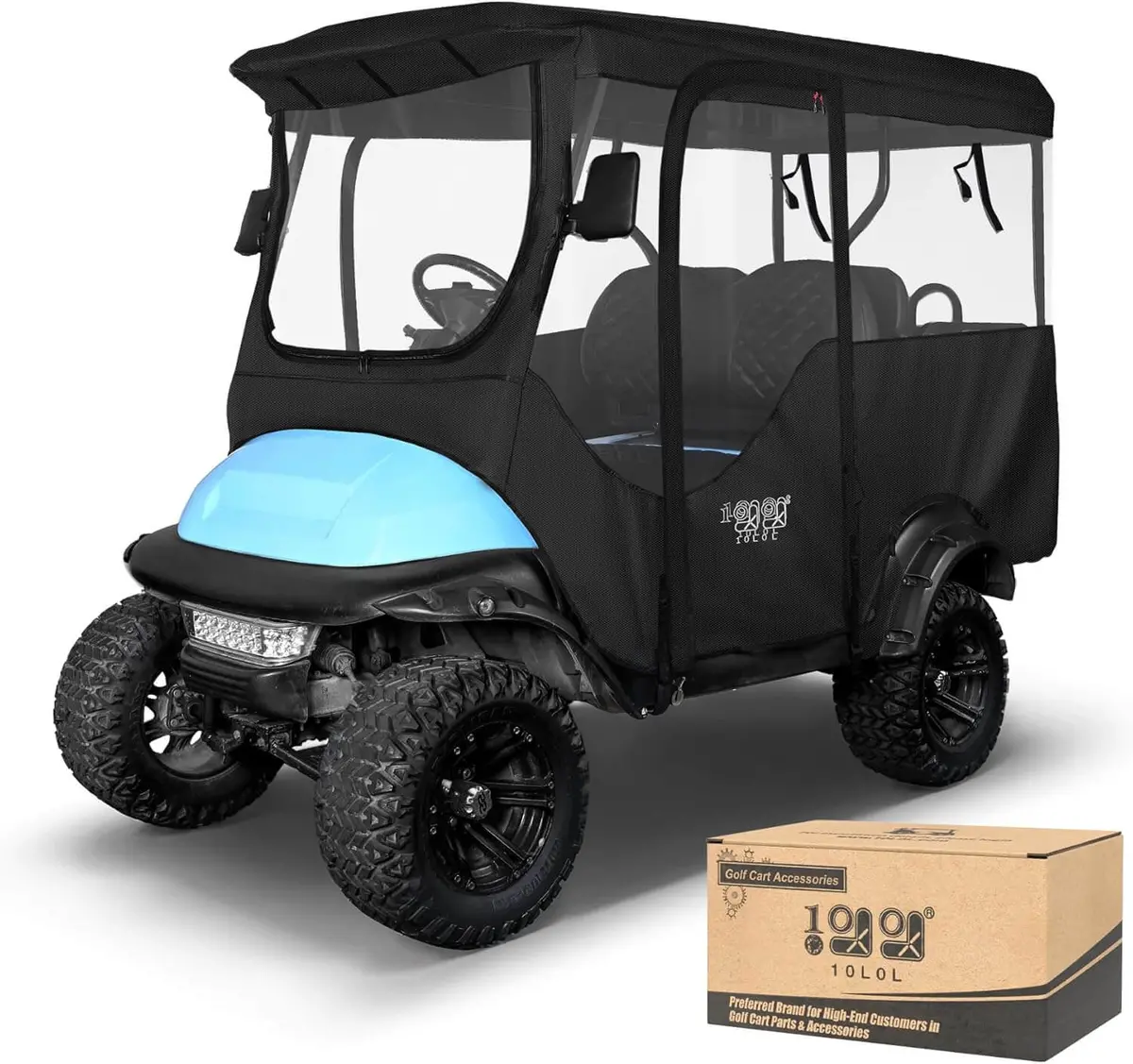 Golf Cart Enclosures For Club Car Precedent Extended Roof - 10L0l 1