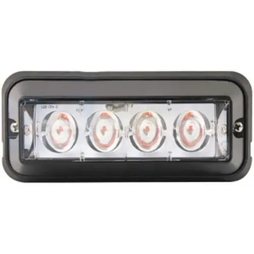 4 Led Strobe Effect Amber Safety Warning Light 1
