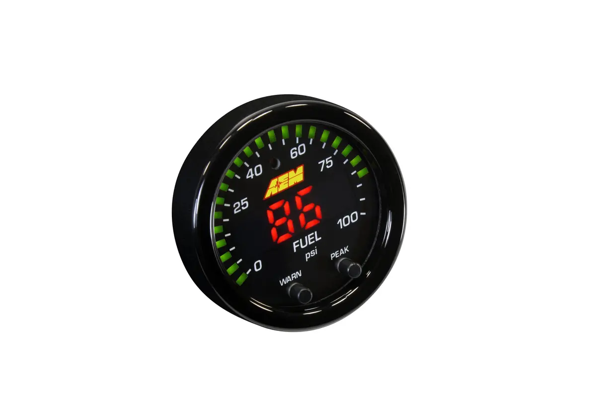 Aem X-Series Fluid Pressure Gauge Kit 1