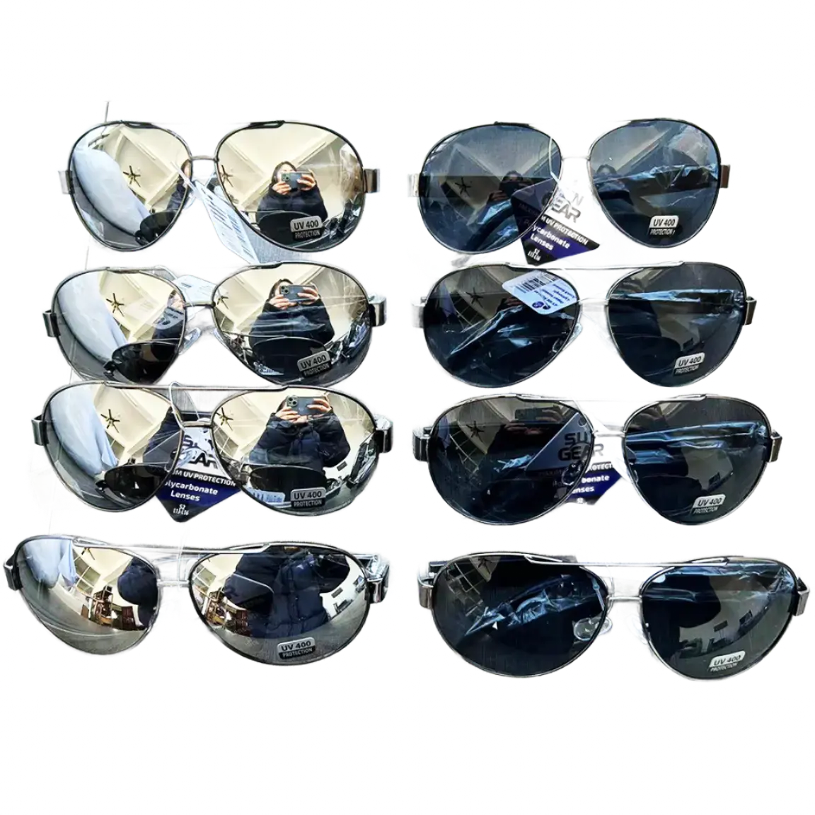 Sunglasses Sungear Assortment - 8 Pieces Per Pack 50233 1