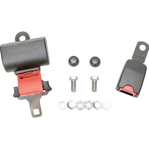 51.5" Retractable Orange Seat Belt Kit 1