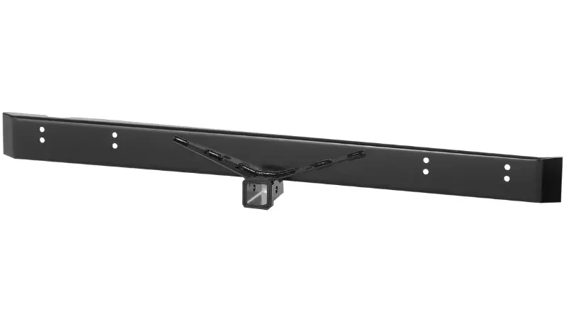 Warrior 510 Jeep Wrangler Yj 1987-1995 Standard Rear Bumper With Receiver 1