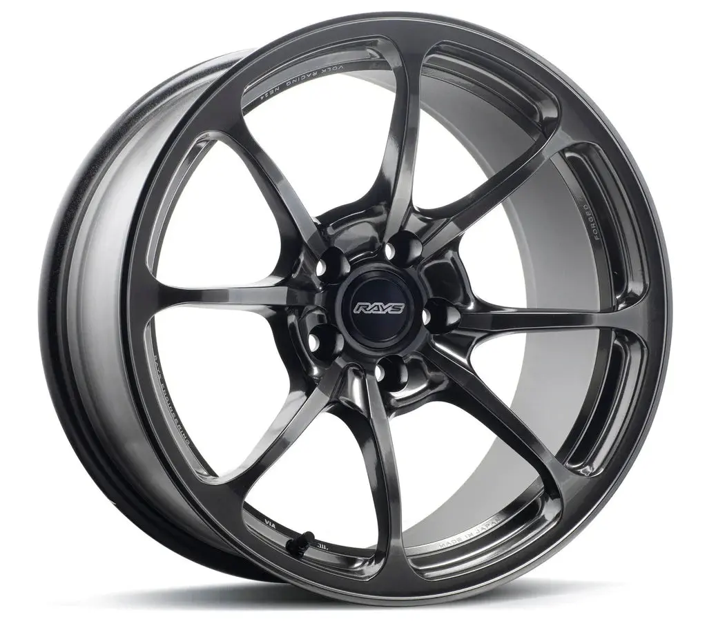 Volk Racing Ne24 Wheel - Shining Black Metal 1