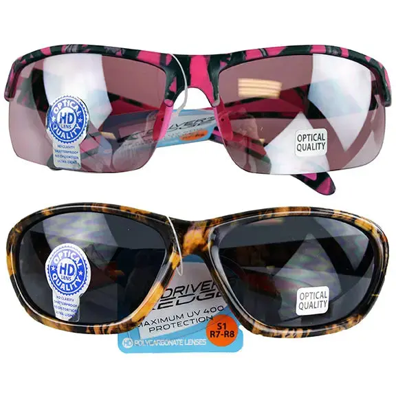 Sunglasses Drivers Edge Assortment - 6 Pieces Per Pack 53019 1
