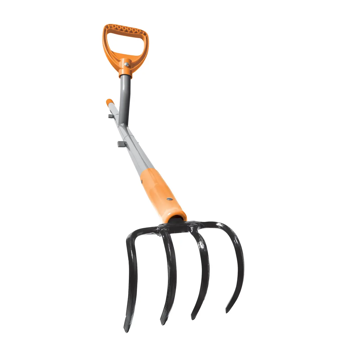 Ergie Systems Erg-Cltv45 Steel Shaft Garden Soil Cultivator | 54-Inch | 4 Tines 1