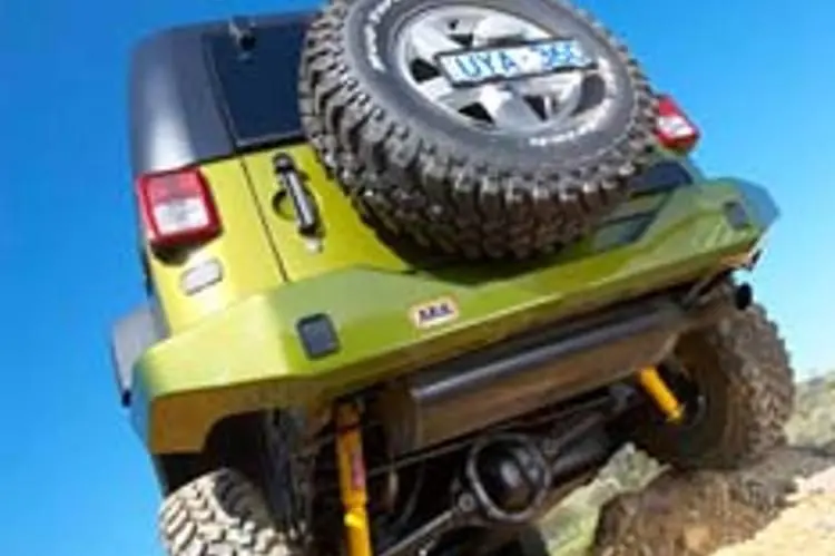 Arb 5650200 Jeep Wrangler Jk 2007-2018 Rear Bumper Black Powder Coat Finish 2