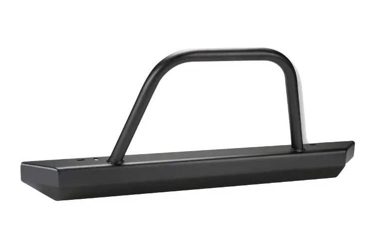 Warrior 57058 Jeep Wrangler Yj & Tj 1976-2006 Rock Crawler Front Bumper Stubby With Brush Guard 1