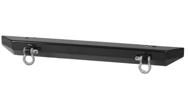 Warrior 579 Jeep Wrangler Yj & Tj 1976-2006 Rock Crawler Front Bumper Stubby With D-Ring Mounts 1