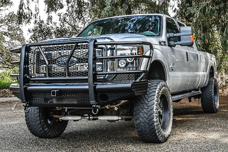 Westin 58-31115 Ford F250/F350 Superduty 2011-2016 Hdx Bandit Front Bumper Non-Winch Black Finish 1