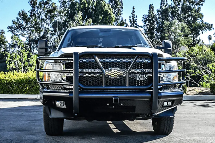 Westin 58-31145 Chevy Silverado 2500/3500 2011-2014 Hdx Bandit Front Bumper Non-Winch Black Finish 2