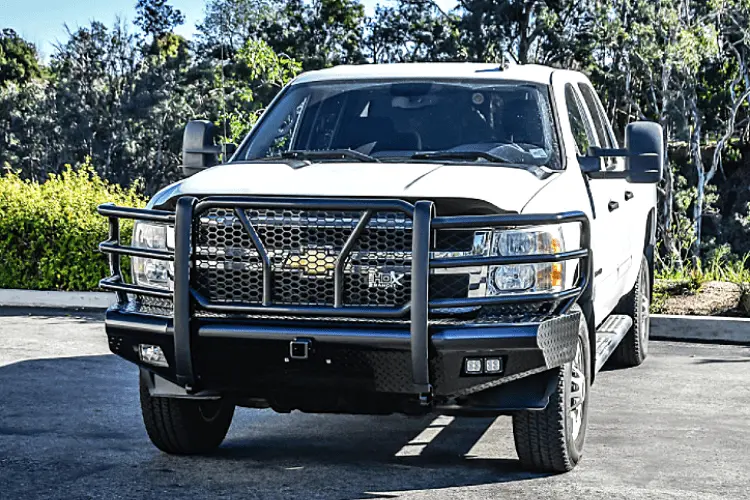 Westin 58-31145 Chevy Silverado 2500/3500 2011-2014 Hdx Bandit Front Bumper Non-Winch Black Finish 1