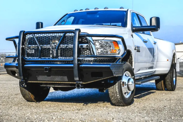 Westin 58-31175 Dodge Ram 2500/3500 2010-2018 Hdx Bandit Front Bumper Non-Winch Black Finish 1