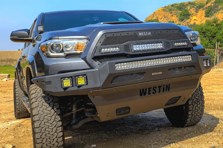 Westin 58-41045 Toyota Tacoma 2016-2023 Pro-Mod Front Bumper Non-Winch 1
