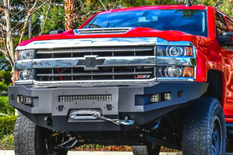 Westin 58-411005 Chevy Silverado 1500 2016-2018 Pro-Series Front Bumper 1