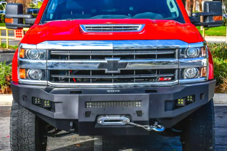 Westin 58-411005 Chevy Silverado 1500 2016-2018 Pro-Series Front Bumper 2