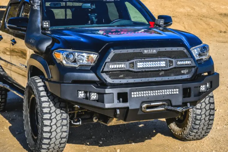 Westin 58-411045 Toyota Tacoma 2016-2023 Pro-Series Front Bumper 1