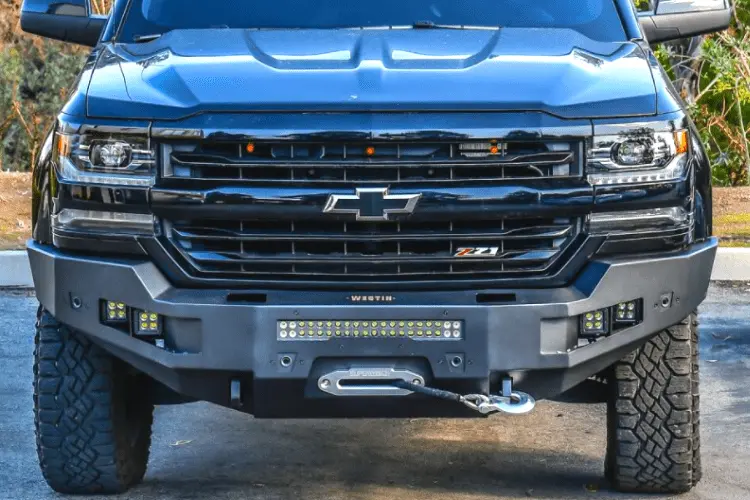 Westin 58-411165 Chevy Silverado 2500/3500 2015-2019 Pro-Series Front Bumper 1