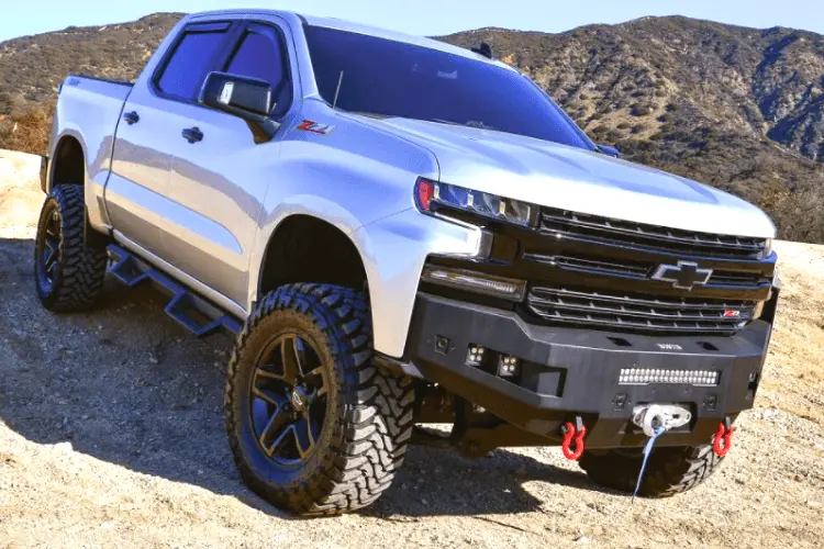 Westin 58-411215 Chevy Silverado 1500 2019-2022 Pro-Series Front Bumper 1