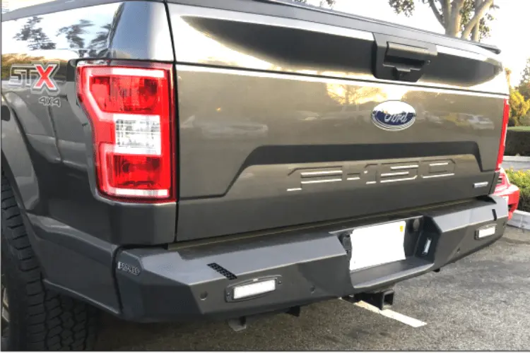 Westin 58-421015 Ford F150 2015-2023 Pro-Series Rear Bumper Black Finish 1