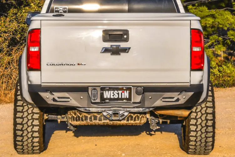 Westin 58-421055 Chevy Colorado 2015-2022 Pro-Series Rear Bumper 1