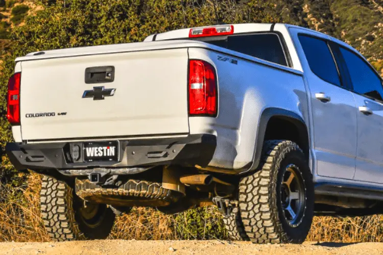 Westin 58-421055 Chevy Colorado 2015-2022 Pro-Series Rear Bumper 2