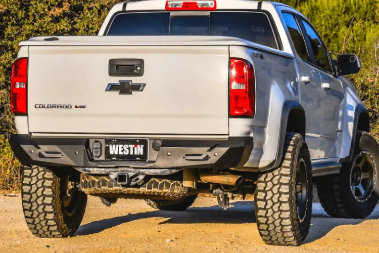 Westin 58-421055 Chevy Colorado Zr2 2017-2022 Pro-Series Rear Bumper 1