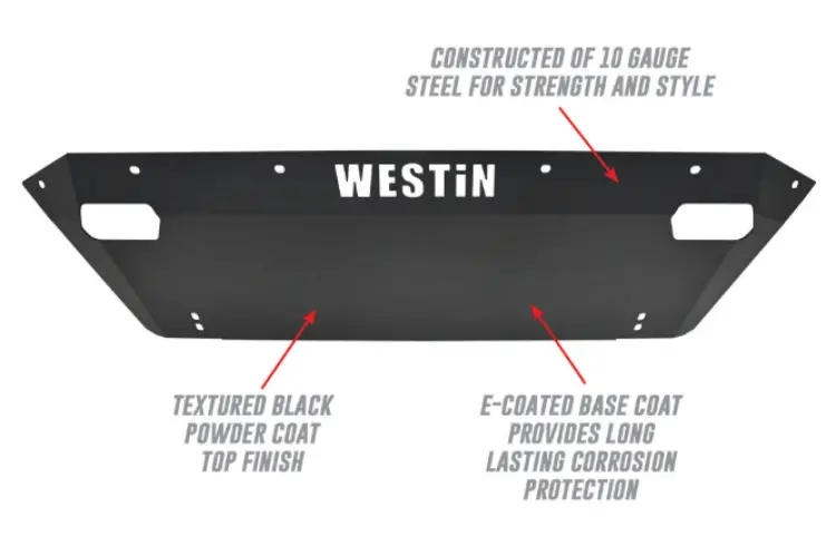 Westin 58-71185 Ram 1500 2019-2024 Outlaw/Pro-Mod Skid Plate 1